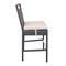 Armen Living Tropez Outdoor Patio Wicker Barstool with Water Resistant Beige Fabric Cushions LCTRBABE - alternate 6